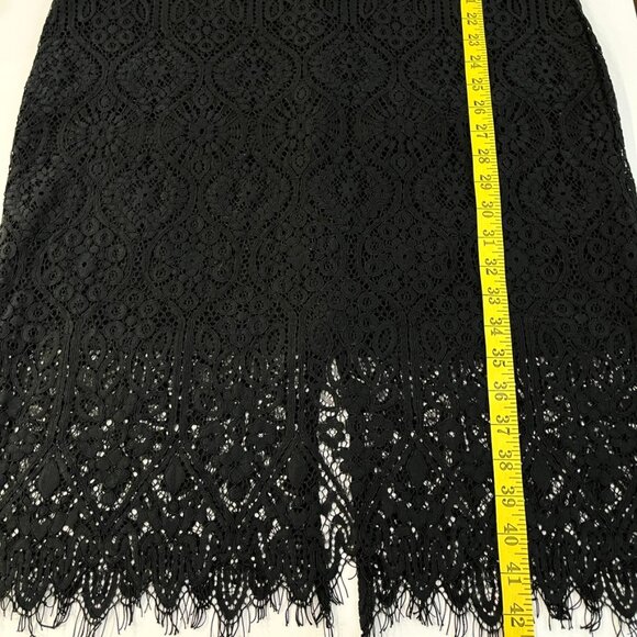 Lulus Remarkable Sheer Lace Short Sleeve Knee Length Dress Womens Size XL - Picture 12 of 12